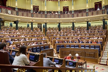 Vista de los diputados en