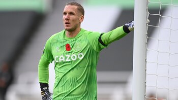 Es Robin Olsen, arquero del Everton.