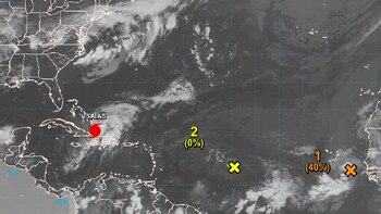 El centro del huracán se