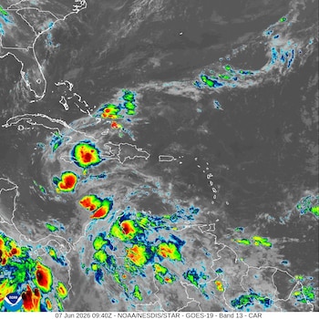 Indomet pronosticó para la tarde incrementos nubosos, aguaceros, tormentas eléctricas y ráfagas de viento en el noreste, suroeste, la llanura oriental, la cordillera Central y la zona fronteriza. (Foto cortesía IDOMET)