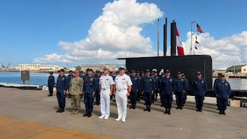 B.A.P. Chipana participa en RIMPAC 2026, el mayor ejercicio naval del mundo. (Foto: X/@naval_peru)