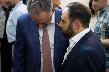 Presidente de Uruguay, junto a su ministro de Desarrollo Social, Gonzalo Civila (Presidencia)