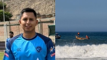 Futbolista desaparece en el mar