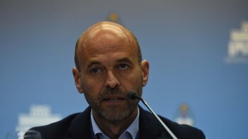 El ministro de Transporte, Guillermo Dietrich (Franco Fafasuli)