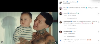 Tejada afirmó que demandó a Aida Victoria por la aparición de su hijo en un video de Blessd - crédito @aidavictoriam/ Instagram