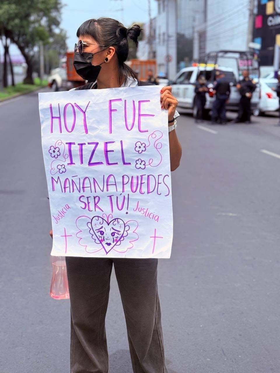 Itzel Díaz González manifestación feminicidio Tepetlixpa Edomex