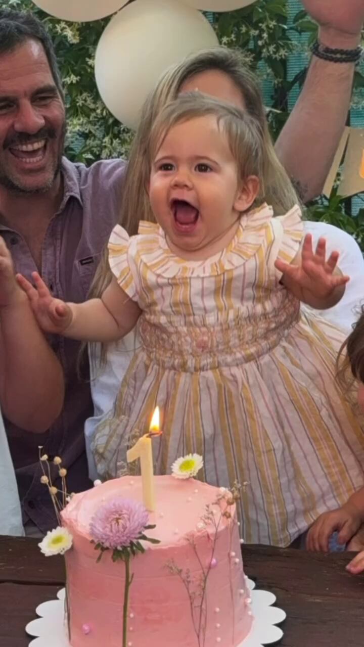 El momento más tierno de Catalina, la nieta de Graciela Alfano