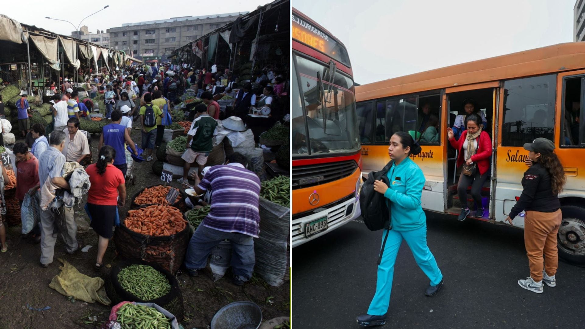 Mercados y transportistas paralizarán durante el mes de noviembre en distintas fechas. (Andina)