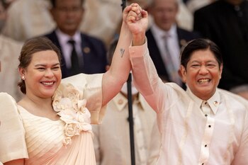 Sara Duterte y Ferdinand "Bongbong"
