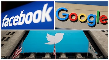 Facebook, Google y Twitter (REUTERS)