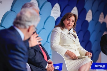 La presidenta Dina Boluarte participó