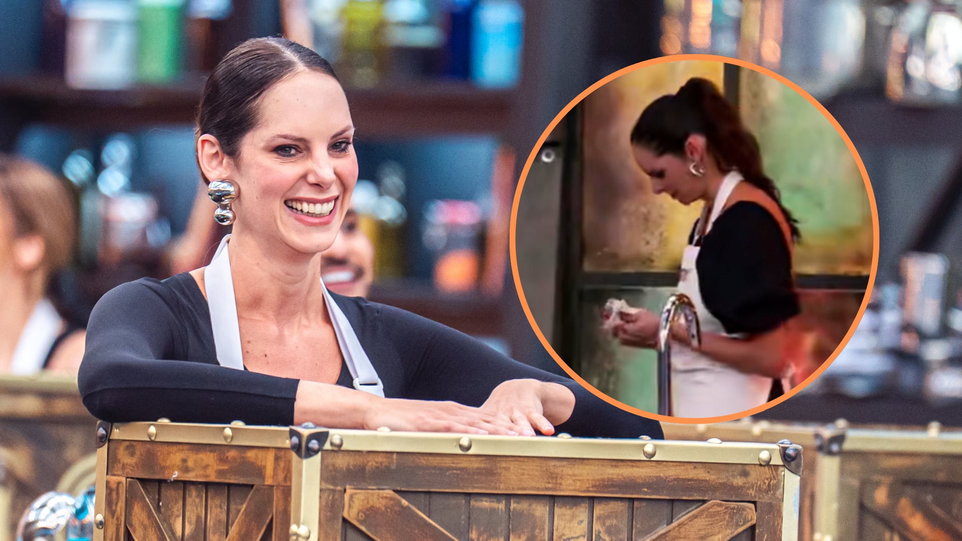 Julieta Piñeres generó preocupación en ‘MasterChef Celebrity’ tras sufrir un accidente: “Me bajé un pedazo del dedo”