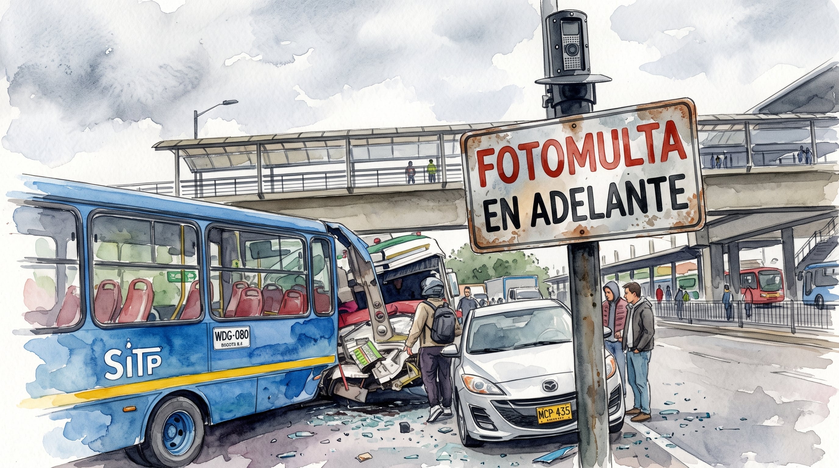 Bogotá guarda $583.000 millones para seguridad vial mientras impulsa más fotomultas