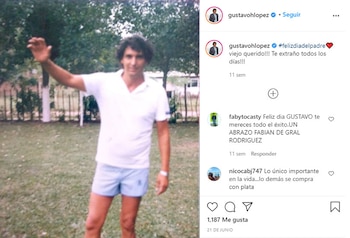 El posteo de Gustavo el