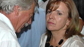 Carlos "El Gringo" Soria y su esposa, Susana Freydoz.