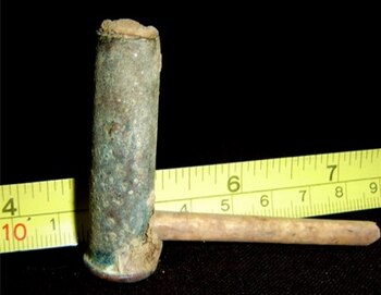 Una extraña pipa descubierta donde