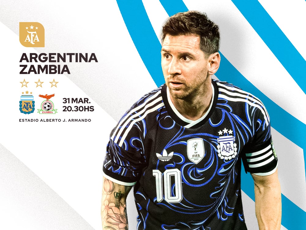 La Selección juega su último partido en Argentina antes del Mundial (@Argentina)