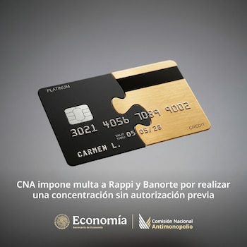 Según la CNA, Banorte obtuvo facultades de intervención en el negocio crediticio de Rappi.