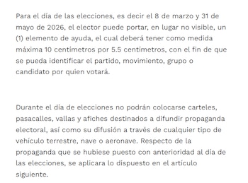 El Decreto 188 de 2026 Ministerio del Interior indica que durante el día de elecciones se prohíbe toda clase de propaganda político-electoral - crédito Función Pública