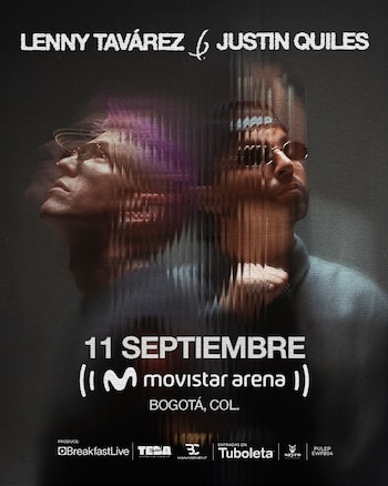 El concierto de Lenny Tavárez y Justin Quiles reunirá éxitos, colaboraciones reconocidas y canciones recientes en uno de los shows urbanos más esperados de 2026 - crédito breakfast_live / Instagram