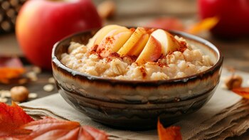 Complementar cereales integrales con frutas,