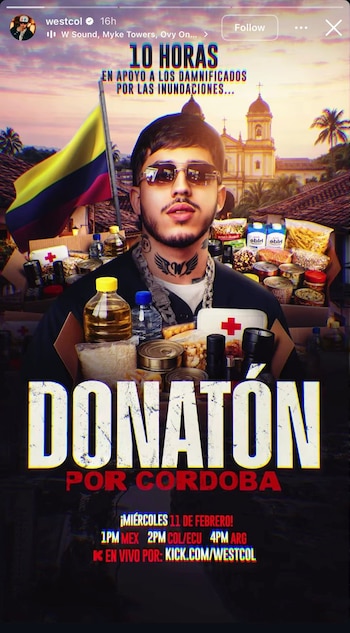 Westcol organiza maratón solidaria de