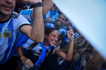 Banderazo argentino en Atlanta
