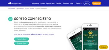 Las aplicaciones permiten hacer sorteos