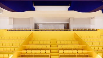 Así quedaría el palco institucional