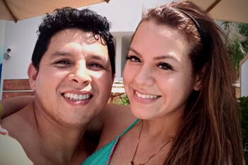 Néstor Villanueva y Florcita Polo