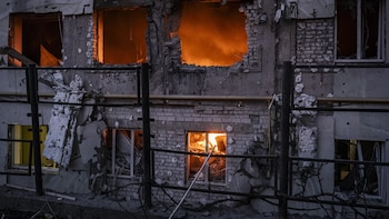 Un ataque con drones ucranianos