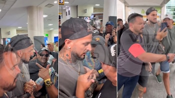 Tensión con la llegada de