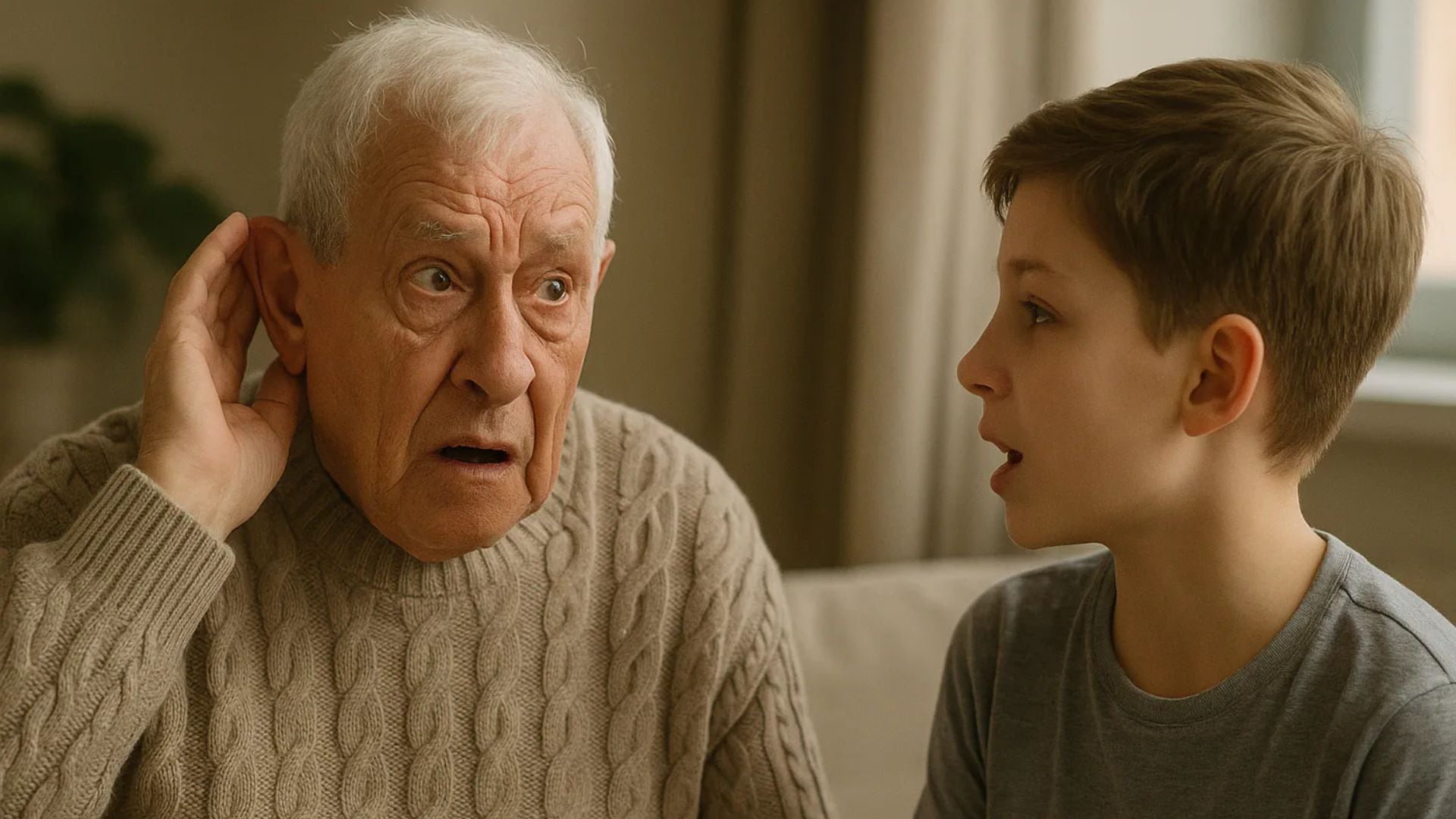 La presbiacusia puede causar alteraciones cerebrales antes de que se presenten síntomas auditivos evidentes en adultos mayores (Imagen Ilustrativa Infobae)