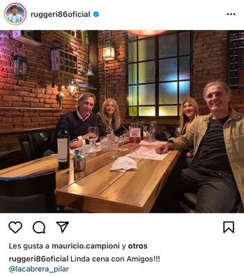 El 'Tigre' Gareca compartiendo con