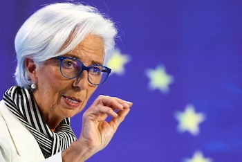 La presidenta del Banco Central Europeo, Christine Lagarde (Kai Pfaffenbach/REUTERS)