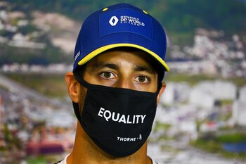 Daniel Ricciardo disparó contra la