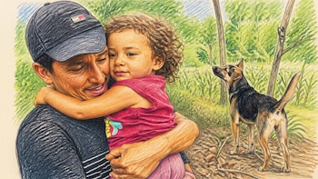Niña de 3 años es encontrada sana y salva en Colón, Honduras, gracias al heroico instinto de su perro mestizo