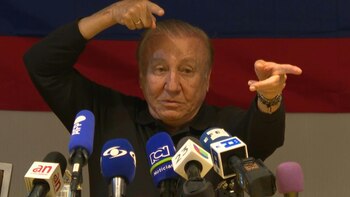 El candidato había anunciado que