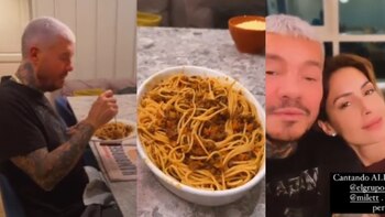 Marcelo Tinelli prueba nuevo plato