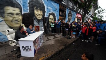 Por la lluvia, el evento