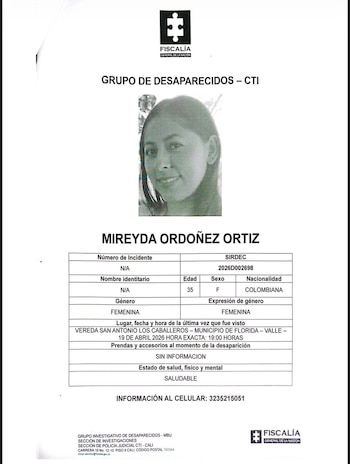 Hallan cuerpos de madre e hijo desaparecidos en zona rural de Florida, Valle del Cauca, tras intensa búsqueda - crédito Alcaldía Florida