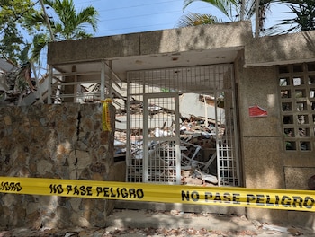 El balance oficial del terremoto habla de 856 edificios afectados y 190 colapsados.