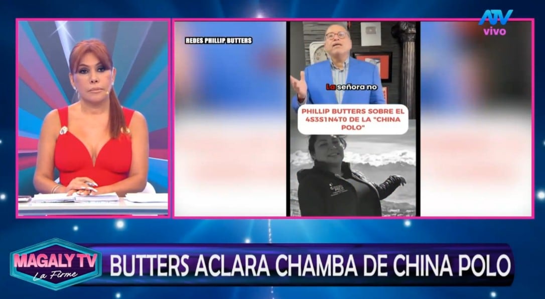 Magaly se defiende tras cuestionamientos por ‘La China Polo’ y apunta contra sus detractores: “No me defiendo de rumores”. Captura: Magaly TV La Firme.
