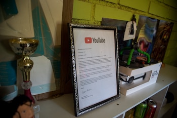 El certificado que le envió