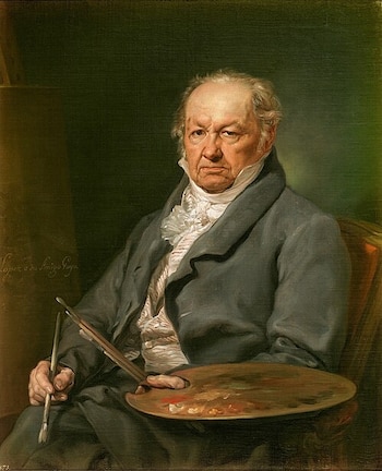 Goya - Retrato por Vicente López