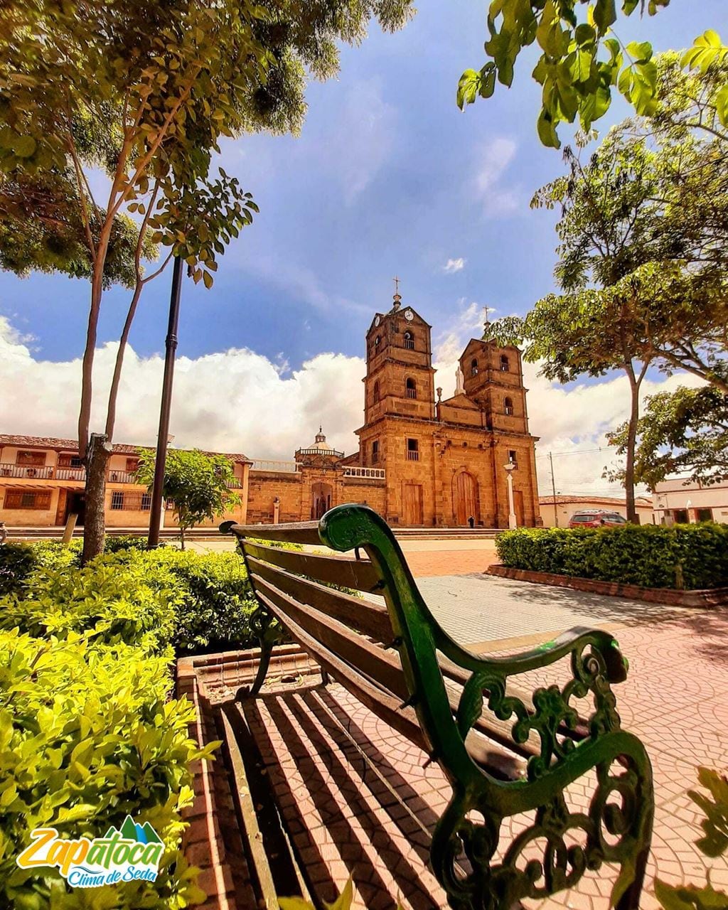 Zapatoca conserva un casco urbano de calles estrechas y arquitectura de origen español y europeo desde su fundación en 1743 - crédito Alcaldía Municipal de Zapatoca