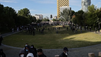 Las protestas en Albania rebajan el tono tras los incidentes de los últimos días