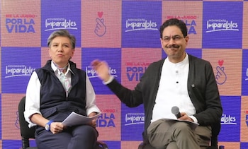 Tres décadas de lucha unen a Claudia López e Iván Cepeda - crédito @YoAlejoV/X - Captura de pantalla/YouTube