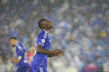 El partido entre Millonarios vs. Independiente Medellín estaba 0-0 al momento de la suspensión - crédito Colprensa/Cristian Bayona