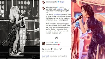 El vestido de Carpenter era